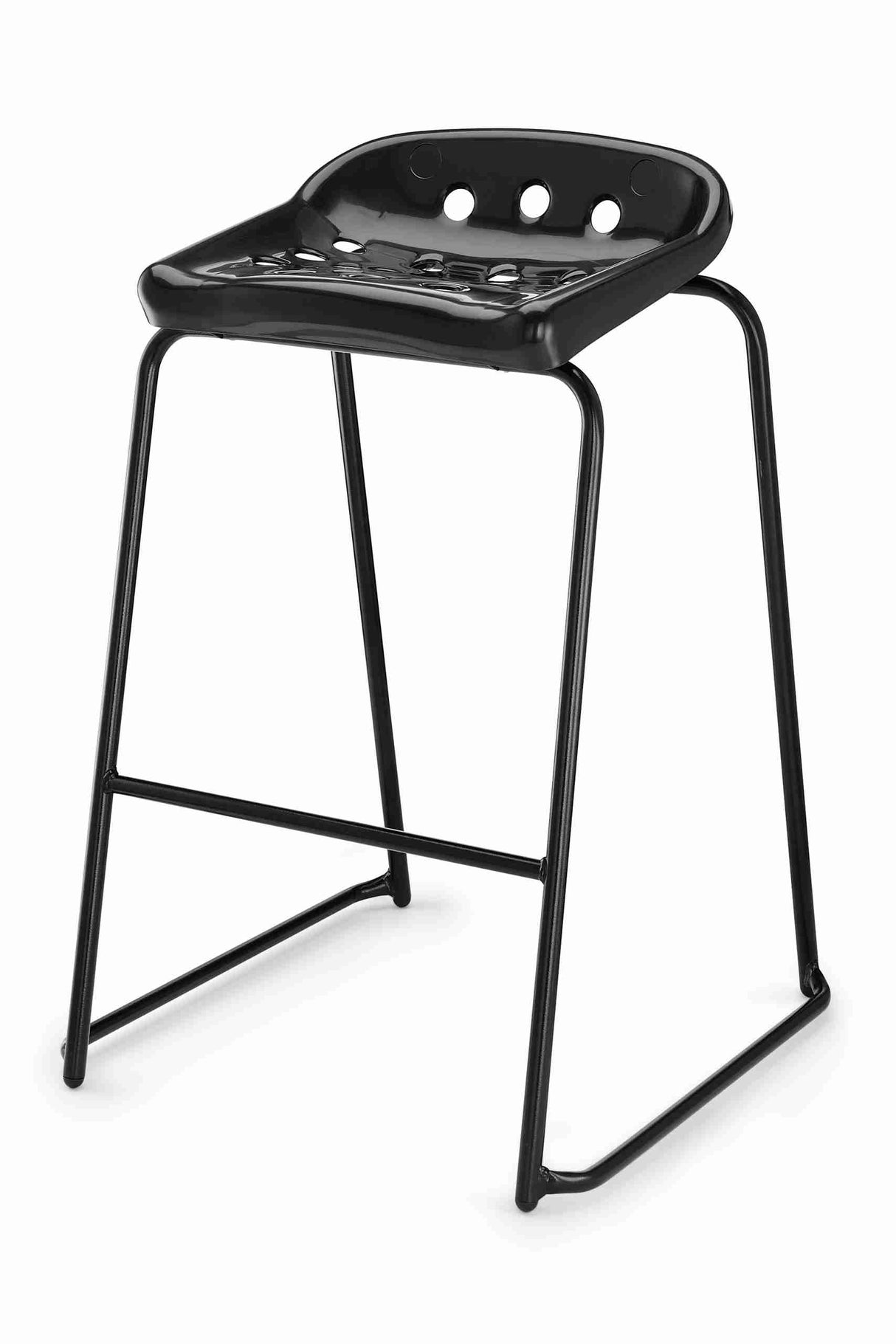 Hille Pepperpot Stool with bold design and enhanced comfort.