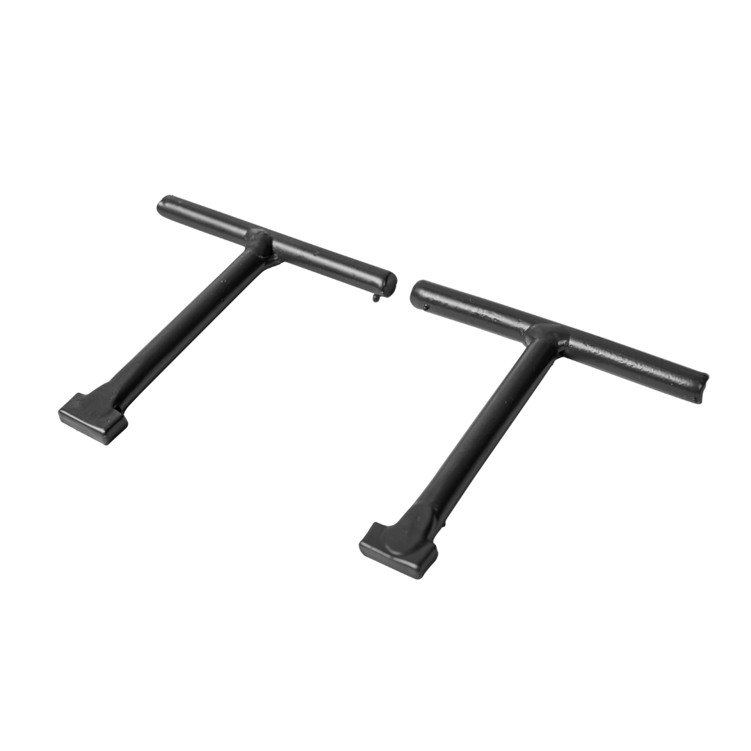 4-inch T handle manhole lifting key for construction and utilities, ergonomic and robust design.