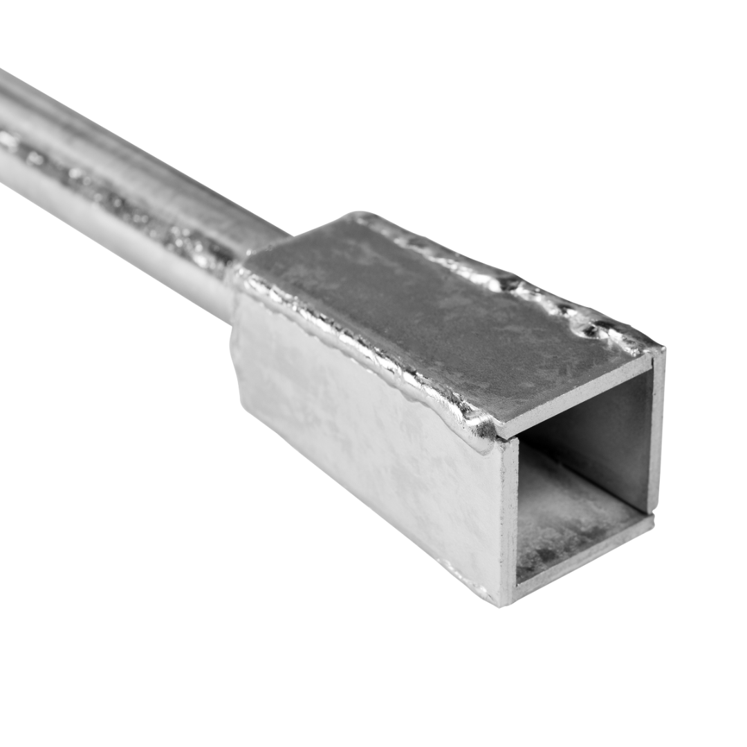 Hydrant Key & Bar Set made of powder-coated steel in silver.