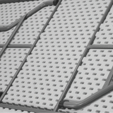 BULK 10 PACK Newstorm 6ft folding polypropylene table with durable steel legs, ideal for events.