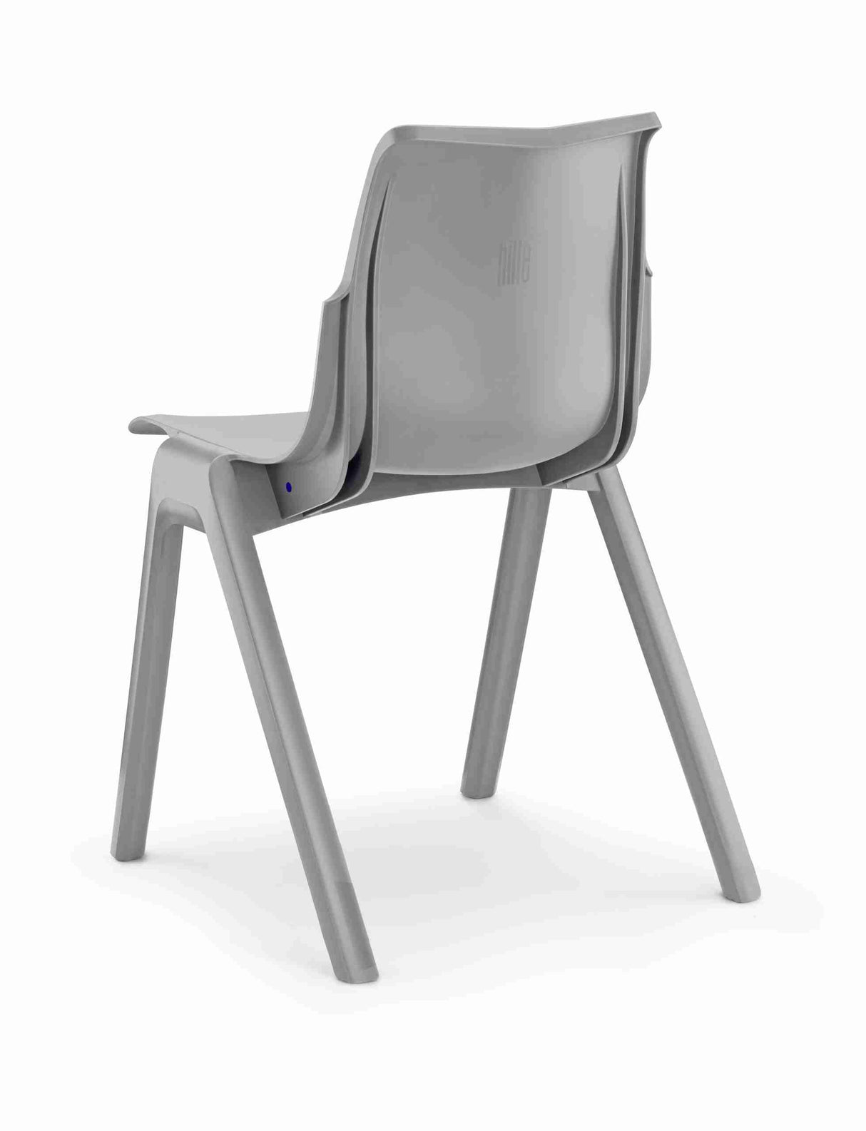 Ergostak Chair with ergonomic postural support, sleek design, and durable all-plastic construction.