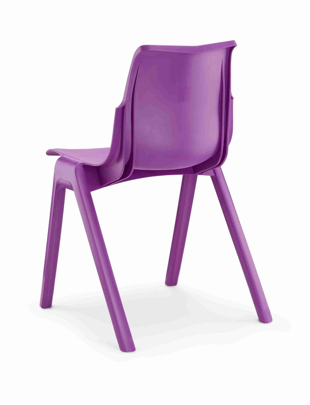 Ergostak Chair in vibrant purple with ergonomic design for improved posture.