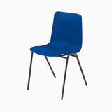 Blue MX70 Reinspire Classic Chair with steel frame and integrated back support.
