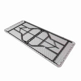 6ft Polypropylene Table with Folding Legs for events and hospitality.