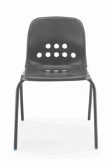 Modern black Pepperpot chair with bold design and durable materials.