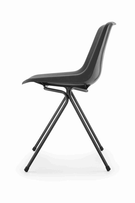 Hille Classics Polyside Chair with elegant frame and durable design.