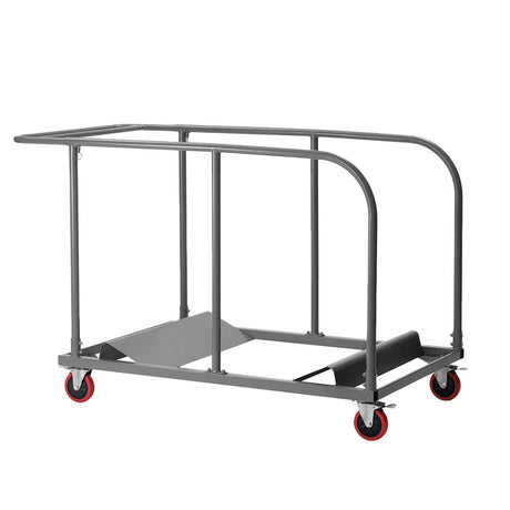 Newstorm Stacking Table Trolley for round polypropylene Windsor tables, durable powder-coated steel design, high capacity for events and hospitality.