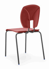 SE Curve Chair with ergonomic design and steel frame.