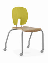 SE Motion Stacking Chair with castors and steel frame for flexible learning environments.