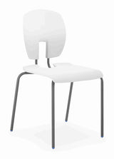 SE Curve Chair with ergonomic design and Duragrip feet.