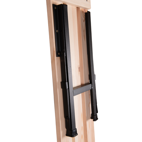 6ft Canteen Bench showing folding mechanism and sturdy design.