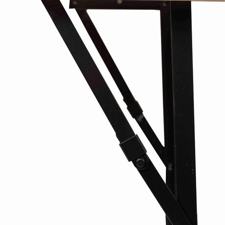 Close-up of folding legs of a 6ft Polypropylene Table.