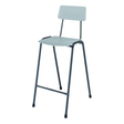 MX05 Stool Seat with polypropylene design and steel frame.