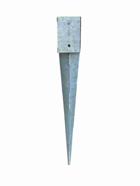 Zinc Plated Fence Post Support Spike for durable garden fencing.